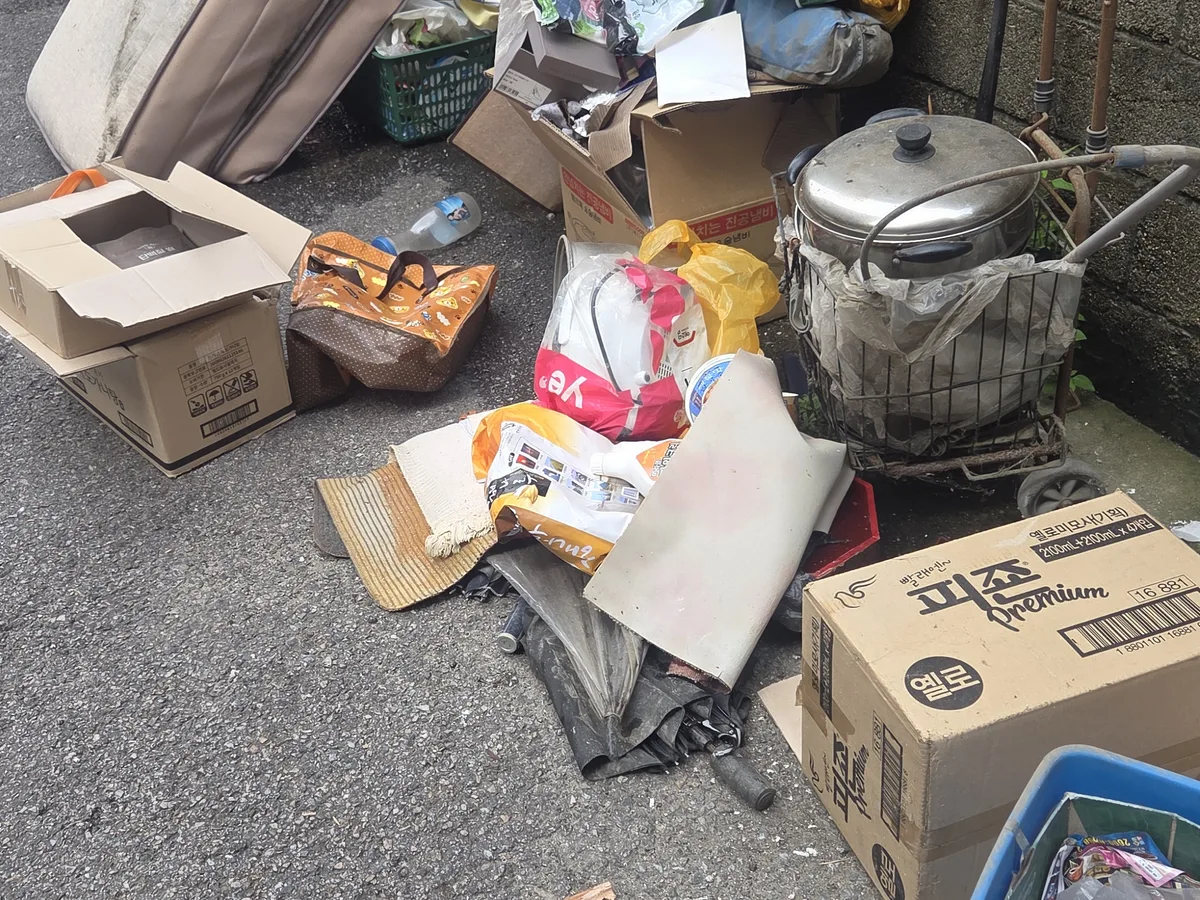 양양군 서면 침수 현장 화장실 세면대 살균 위생청소 사례 - 행진크린